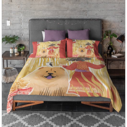 Housse D'oreillers CHOW COUSSIN COQUES - couverture de couette vendue