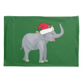 Housse D'oreillers Christmas Elephant (Dos)