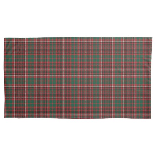 Housse D'oreillers Christmas Tartan Plaid Motif écossais (devant)