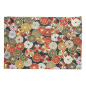Housse D'oreillers Chrysanthèmes en or (Dos)
