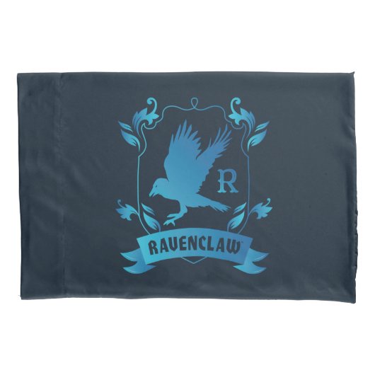 Housse D'oreillers Cimier de maison ORNÉ RAVENCLAW™ (devant)