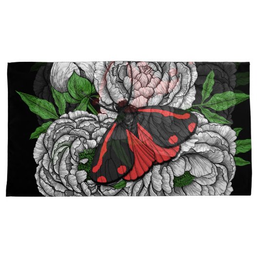 Housse D'oreillers Cinnabar moth (devant-Droit)