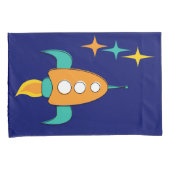 Housse D'oreillers Cinquante-neuf - couvre coussin d'âge spatial (devant-Droit)