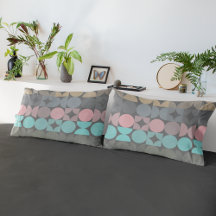 Circles Abstraits amusants Carrés Popart Motif