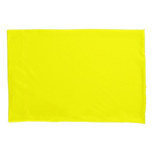 Housse D'oreillers Citron jaune simple taille Coussin Coque (devant)