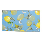 Housse D'oreillers citrons aquarelle 26 (Dos)