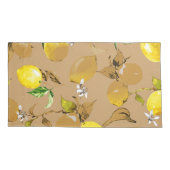 Housse D'oreillers citrons d'aquarelle 33 (Dos)