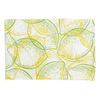Housse D'oreillers Citrons et Limes : Motif frais.