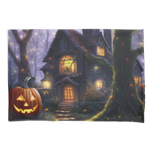 Housse D'oreillers citrouille/automne/automne/Halloween (devant)