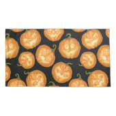 Housse D'oreillers Citrouilles d'Halloween (Dos-gauche)