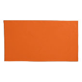 Housse D'oreillers Citrus Orange Pair King Size Coussin Coques (Dos-Droit)