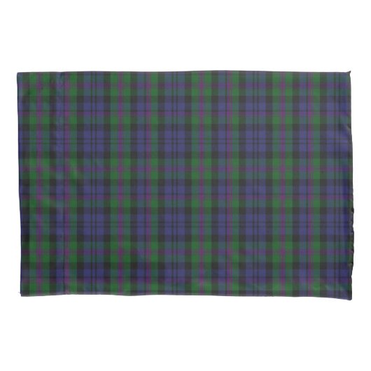 Housse D'oreillers Clan Baird Tartan Plaid (devant-gauche)