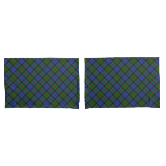 Housse D'oreillers Clan Baird'Écosse Clan Tartan Plaid (devant-Set)