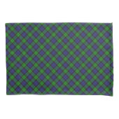Housse D'oreillers Clan Tartan Plaid (devant-gauche)
