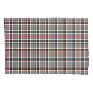 Housse D'oreillers Clan Thompson Grey et Red Scottish Tartan