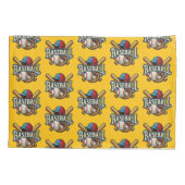 Housse D'oreillers Classique Baseball Essentials / Stylish Retro Lege (Dos)