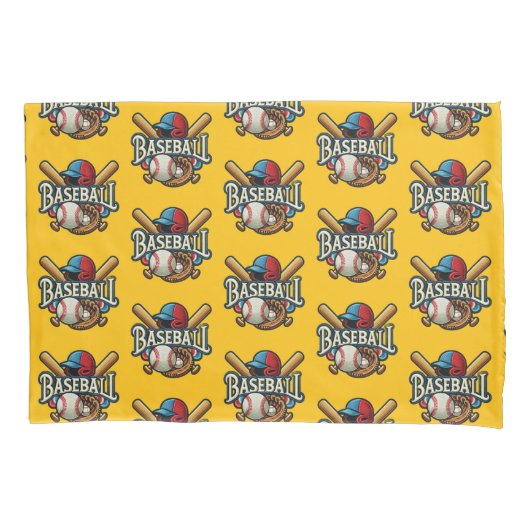 Housse D'oreillers Classique Baseball Essentials / Stylish Retro Lege (devant)