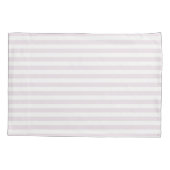 Housse D'oreillers Classique rayures Pastel Rose (Dos)
