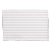 Housse D'oreillers Classique rayures Pastel Rose (devant)