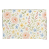 Housse D'oreillers Classy Shabby Chic Floral Motif (devant-gauche)