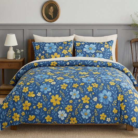 Housse D'oreillers Classy Shabby Chic Floral Motif