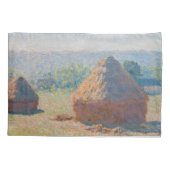 Housse D'oreillers Claude Monet - Haystacks, fin de l'été (Dos)