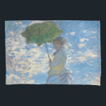 Housse D'oreillers Claude Monet - La Promenade, Femme avec un Parasol<br><div class="desc">La Promenade,  Femme avec un Parasol / Madame Monet et son fils / La Promenade / La Femme a l'ombrelle - Claude Monet,  1875</div>