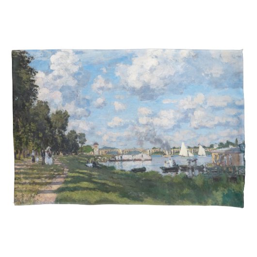 Housse D'oreillers Claude Monet - Le Bassin d'Argenteuil (devant)