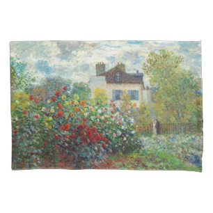 Housse D'oreillers Claude Monet - Le Jardin de l'Artiste à Argenteuil