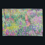 Housse D'oreillers Claude Monet - Le jardin d'Iris à Giverny<br><div class="desc">Jardin d'Iris à Giverny / Jardin d'Artiste à Giverny - Claude Monet,  1899-1900</div>