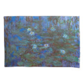 Housse D'oreillers Claude Monet - Lys d'Eau Bleue (devant)