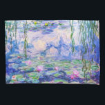 Housse D'oreillers Claude Monet - Nymphéas / Nymphéas 1919<br><div class="desc">Nymphéas (W.1852) - Claude Monet,  Huile sur toile,  1916-1919</div>