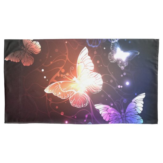 Housse D'oreillers Clowing Night Butterflies (devant-gauche)