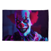 Housse D'oreillers clown effrayant (Dos)