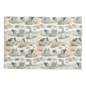 Housse D'oreillers Coastal Cottage Lighthouse Pattern (Dos-gauche)
