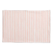 Housse D'oreillers Cochon mignon aux fleurs roses blanches (Dos)