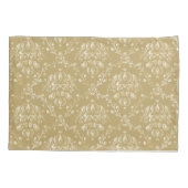 Housse D'oreillers Coco Brown Damask (Dos-gauche)