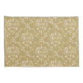 Housse D'oreillers Coco Brown Damask (Dos-Droit)