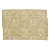 Housse D'oreillers Coco Brown Damask (devant-gauche)