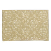 Housse D'oreillers Coco Brown Damask (devant-Droit)