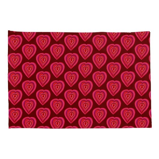 Housse D'oreillers Coeur (Dos-Droit)