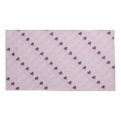 Housse D'oreillers Coeur floral (Dos-gauche)