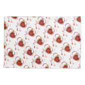 Housse D'oreillers Coeur/oreiller simple taille standard (Dos)