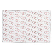 Housse D'oreillers Coeur Pillowcase (Dos)