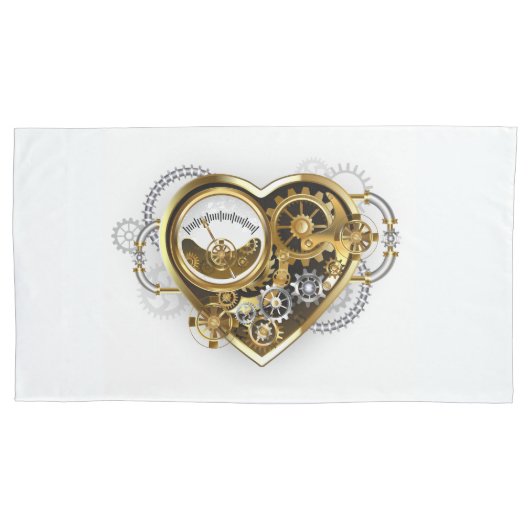 Housse D'oreillers Coeur vapeur avec un manomètre (devant-gauche)