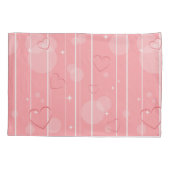 Housse D'oreillers Coeurs (Dos)