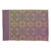 Housse D'oreillers Coeurs roses sur la mousse de Plum (devant)