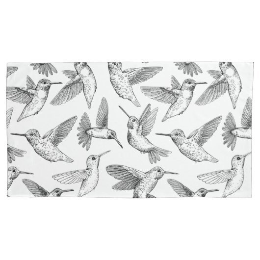 Housse D'oreillers Colibri (devant-gauche)