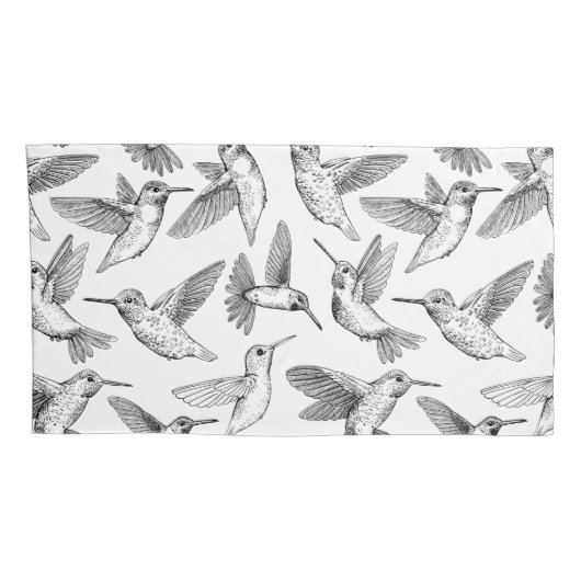 Housse D'oreillers Colibri (Dos-Droit)