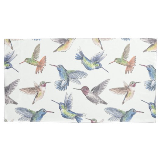 Housse D'oreillers Colibri (devant-gauche)